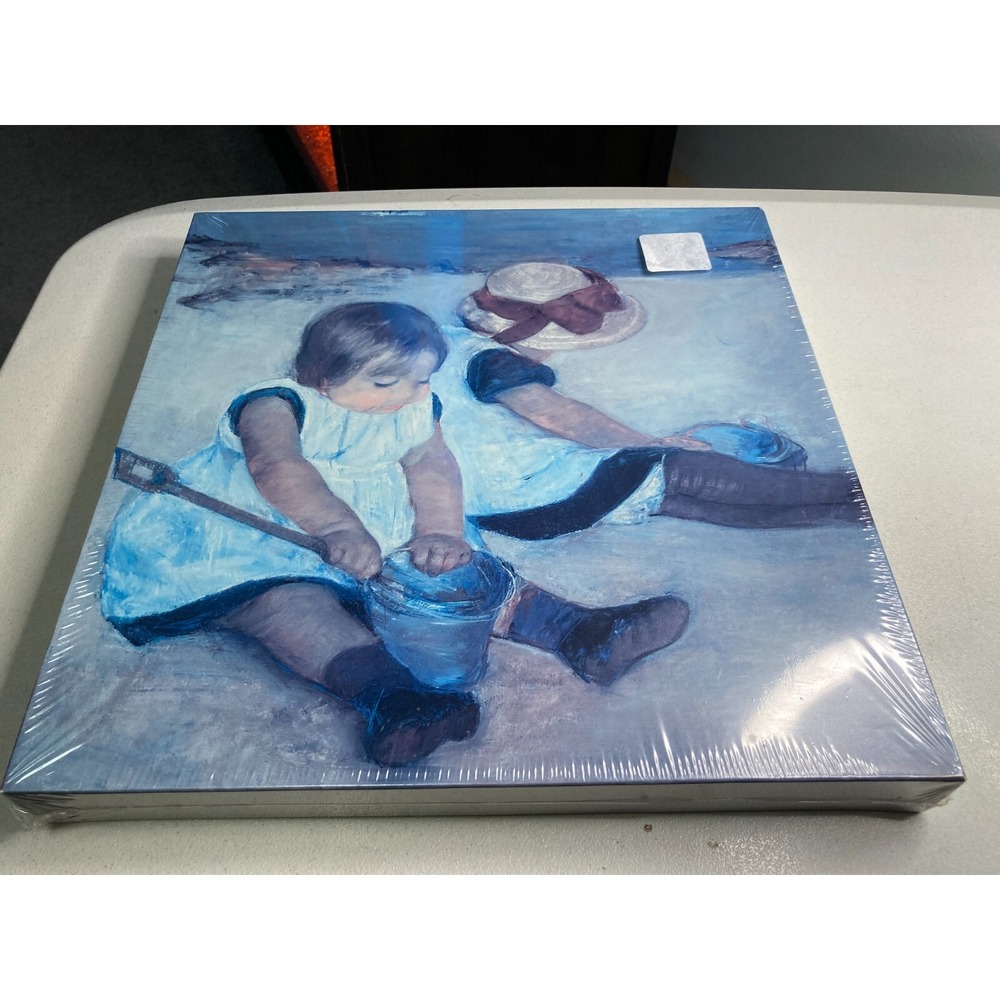 Fine Art Jigsaw Puzzle Children Playing On The Beach by Mary Cassatt 500 Piece